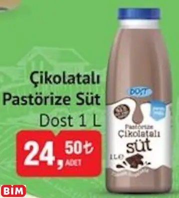 DOST  ÇİKOLATALI PASTÖRİZE SÜT